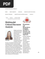 Article - Multimodal Critical Discourse Analysis – SemiotiX