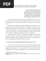 Da Palavra Do Outro Como Palavra de Si_ Reformas