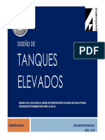 Apuntes sobre el Diseño de Tanques Elevados