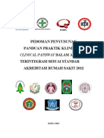 Pedoman Penyusunan Panduan Praktik Klinis Dan Clinical Pathway Dalam Asuhan Terintegrasi Sesuai Standar Akreditasi Rumah Sakit 2012 60