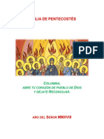 Vigilia de Pentecostés 2018