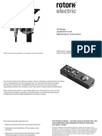 E170E2 IQ Mk2 Installation Maintenance Instructions 01-05