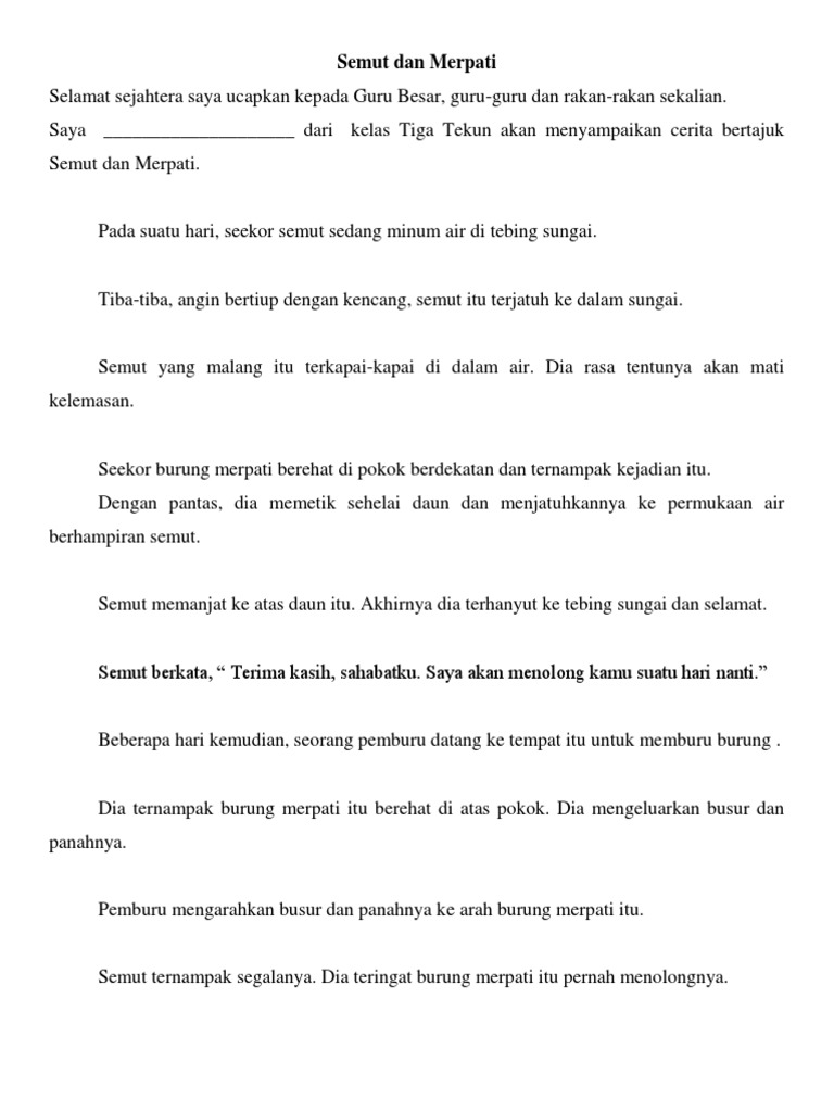 2000 Gambar Cerita Semut Dan Merpati Gratis Gambar Id