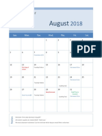 Parent Calendar