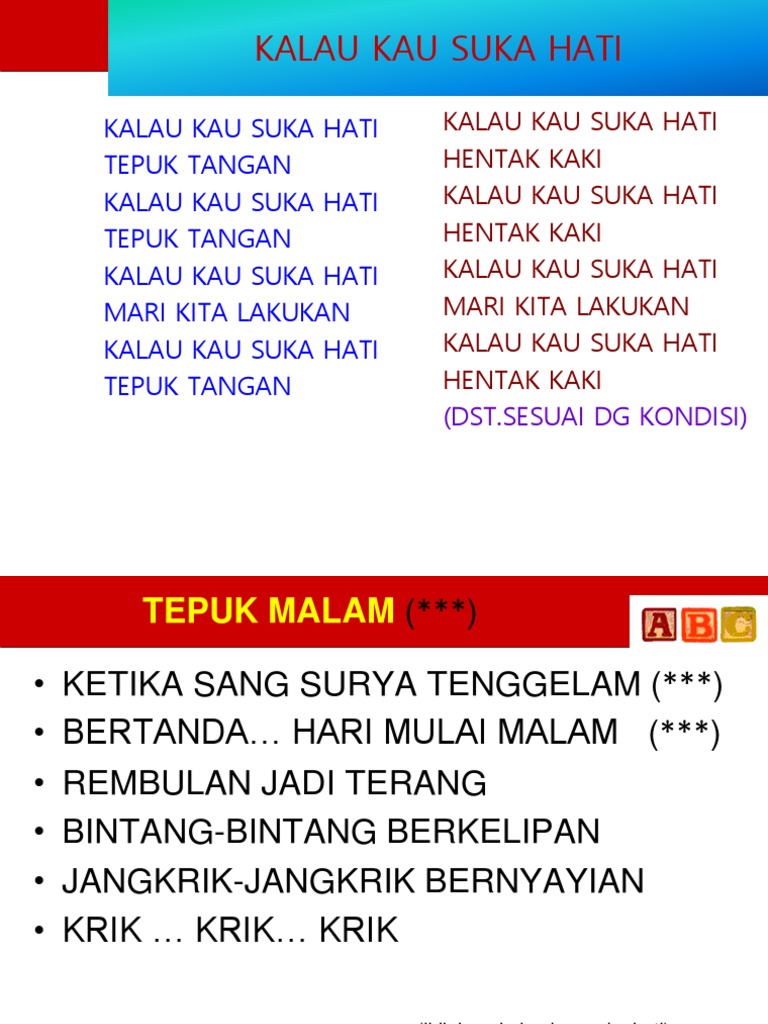 Lagu Lagu Paud Pdf