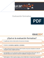 evaluación formativa