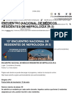 ENCUENTRO NACIONAL DE MÉDICOS RESIDENTES DE NEFROLOGÍA (R-3) - Bienvenida - Sociedad Española de Nef