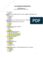 Banco de Preguntas de Bioquimica