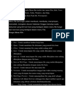 Menu Dan Ikon Pada Menu Bar Terdiri Dari Menu File