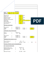 Pad Footing Design for 3m x 3m Column