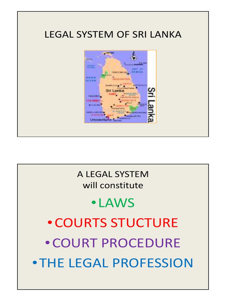 LEGAL SYSTEM OF SRI LANKA 2015.pdf Supreme Courts Common Law