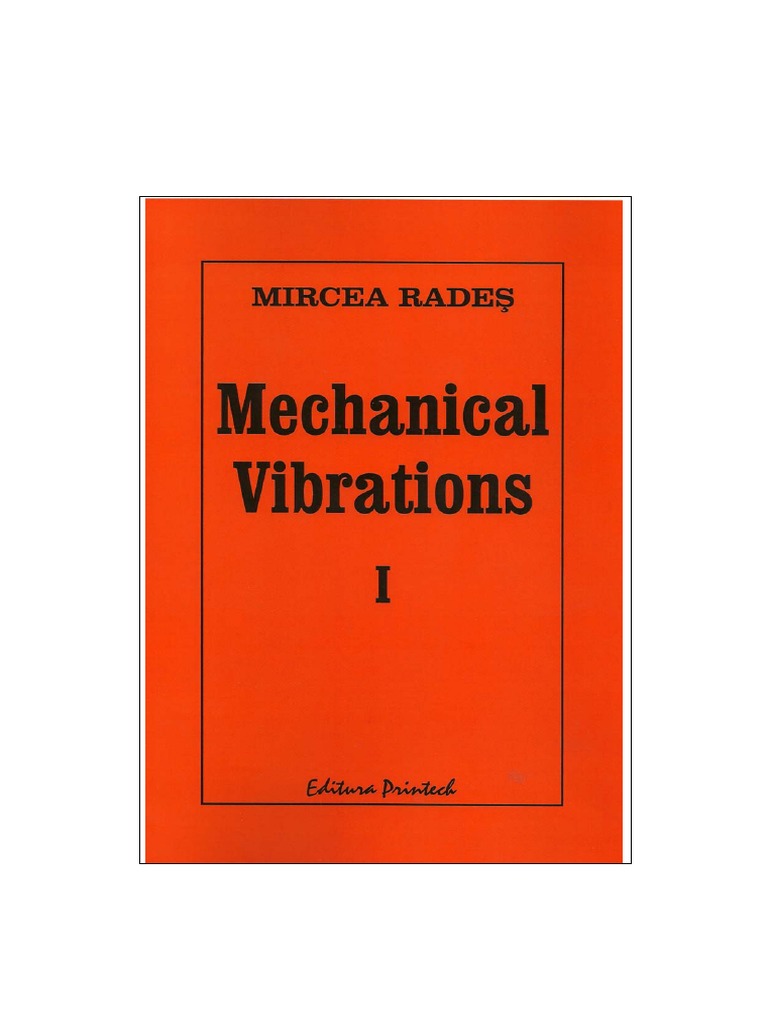 Mechanical Vibrations 1 PDF | PDF | Resonance | Friction