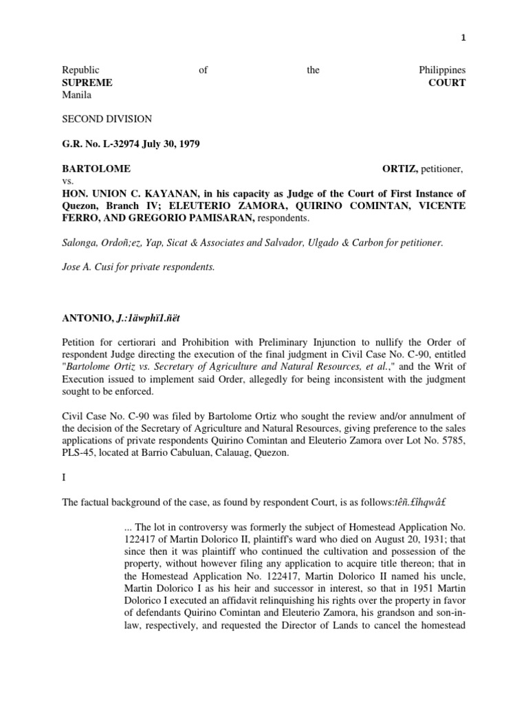 Supreme Court Ruling on Land Dispute | PDF | Lawsuit | Judgment (Law)