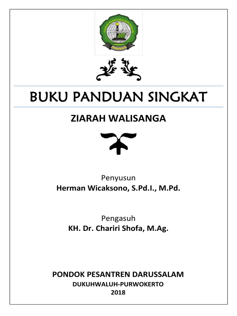 Buku Panduan Singkat Ziarah Walisanga