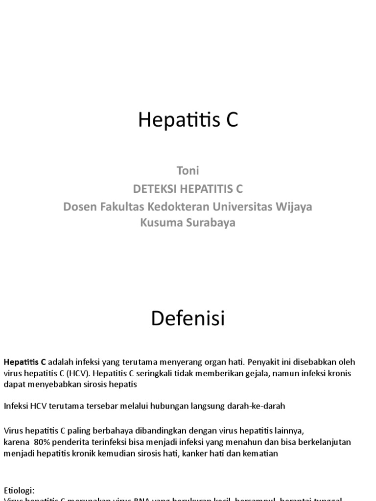 Hepatitis C