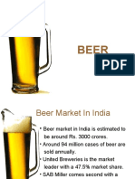 India's Growing Beer Market