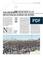 Un Newroz Dedicado A La Resistencia Kurda en Afrin