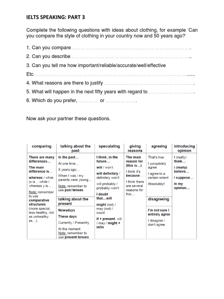 Friday Worksheet