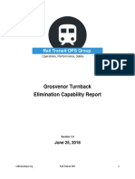Rail Transit OPS Grosvenor Turnback Elimination Capability Report v1.0 (6/25/18)