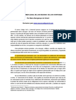 El Nuevo Regimen Legal de Las Deudas de Los Conyuges Por Maria Bacigalupo de Girard