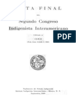 Segundo congreso indigenista