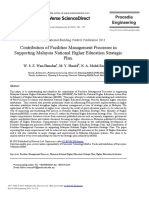 Contribution of Facilities Management Processes in Supportin 2011 Procedia E