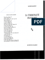 BLANCHOT, M. La communauté inavouable. Paris, Éditions de Minuit..pdf