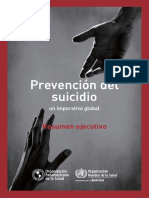 Oms Suicidio Resumen Ejecutivo