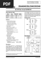 Datasheet 25c040