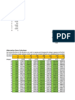 Alternative Gann Calculator