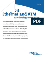 Gigabit Ethernet and Atm, A Technology Perspective PDF