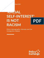 Racial Self Interest is Not Racism