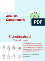 Anc3a1lisis Combinatorio