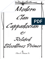 Modern Cappadocian Clan Book (Fanbook) (Complied) PDF