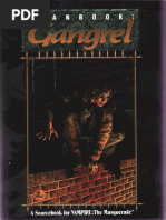 Clanbook Gangrel (1st Edition) (1993) WW2052 (With Bookmarks)