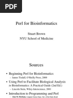 Beginning Perl For Bioinformatics