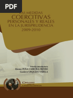 Las Medidas Coercitivas Personales y Reales en La Jurisprudencia ...
