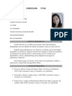 Curriculum Vitae Mayte