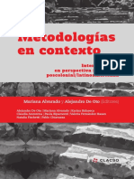 Alvarado Mariana y De Oto Alejandro. Metodologias En Contexto. Intervenciones perspectivas femenista y poscolonial..pdf