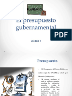 El Presupuesto Gubernamental