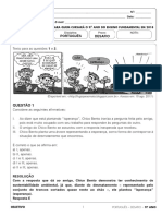 Resolucao Desafio 9ano Fund2 Portugues 031217