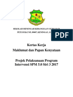 Kertas Kerja Program Intervensi SPM