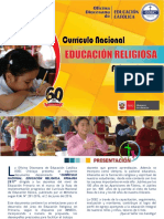 Programacion Curricular de RELIGION 2017