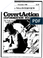 Covert Action Information Bulletin #11 - NSA Interview / Terrorism / South Korea