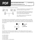 6º Teste de Biologia 3º Trimestre