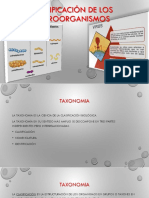 1 Clasificación de Los Microorganismos