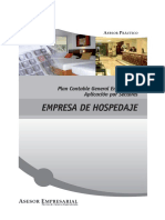 ASESOR ASESOR PRÁCTICO. Plan Contable General Empresarial Aplicación Por Sectores EMPRESA de HOSPEDAJE. Revista de Asesoría Especializada