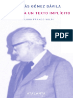 Prólogo de Franco Volpi A Las Obras Completas