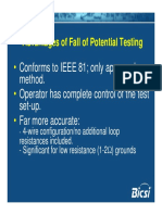 Ad T FFLLFPT Tilt Ti Advantages of Fall of Potential Testing