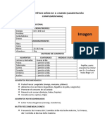 Esquema Dietético Niños de 6